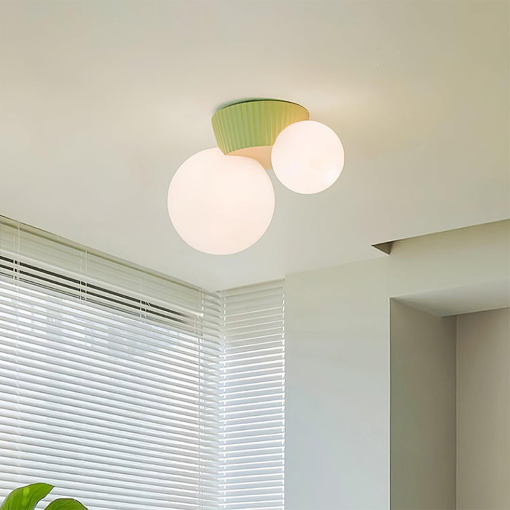 Modern Ceiling Lamp with Dual Light Bulbs for Cozy Home Interiors