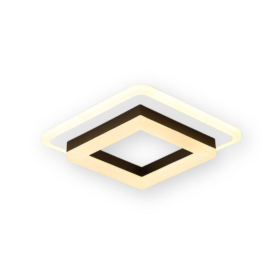 Modern Geometric Square LED Ceiling Lamp