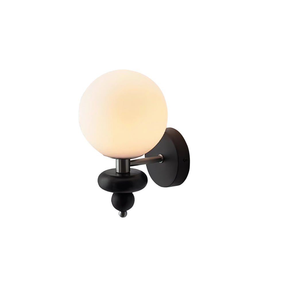 Modern Globe Wall Lamp Minimalist Indoor Decorative Lighting Fixture