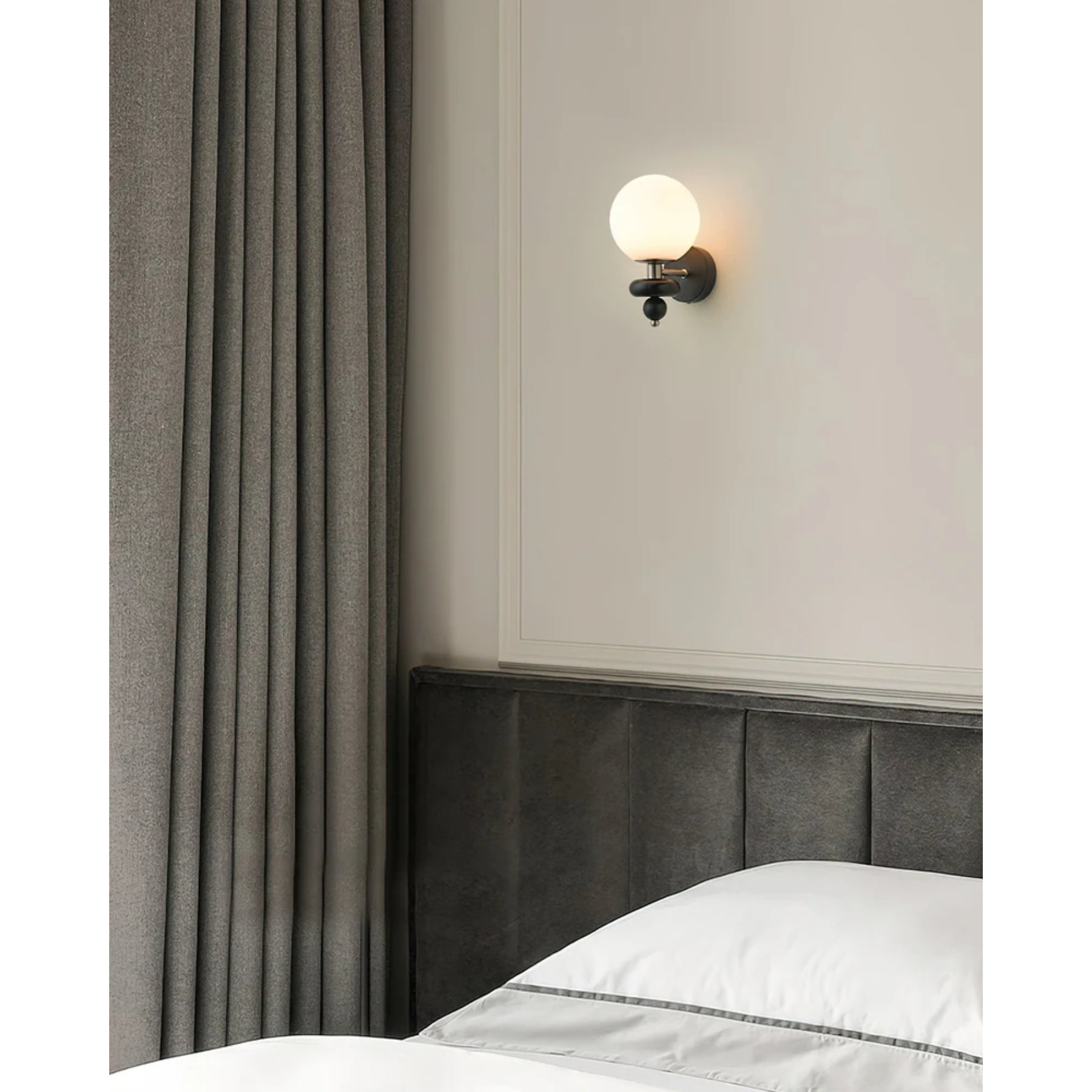 Modern Globe Wall Lamp Minimalist Indoor Decorative Lighting Fixture