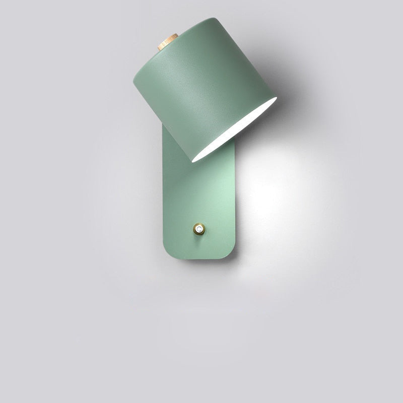 Modern LED Wall Lamp for Indoor Home Decor – Stylish Wall Sconce with Integrated Switch and Metal Construction