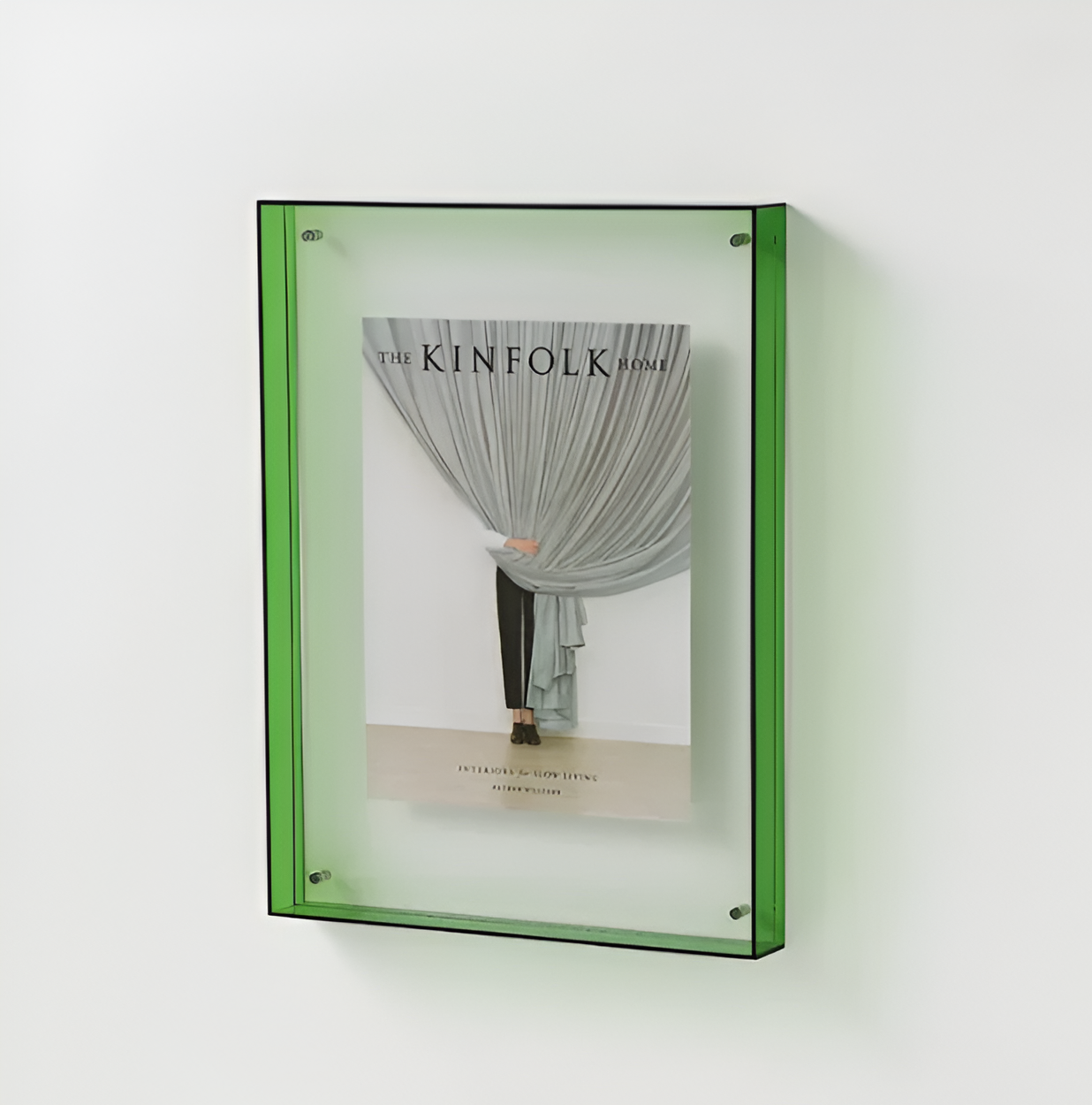 Modern Minimalist Acrylic Photo Frame – Clear Display for Photos and Artwork, Horizontal/Vertical Orientation, Durable Design