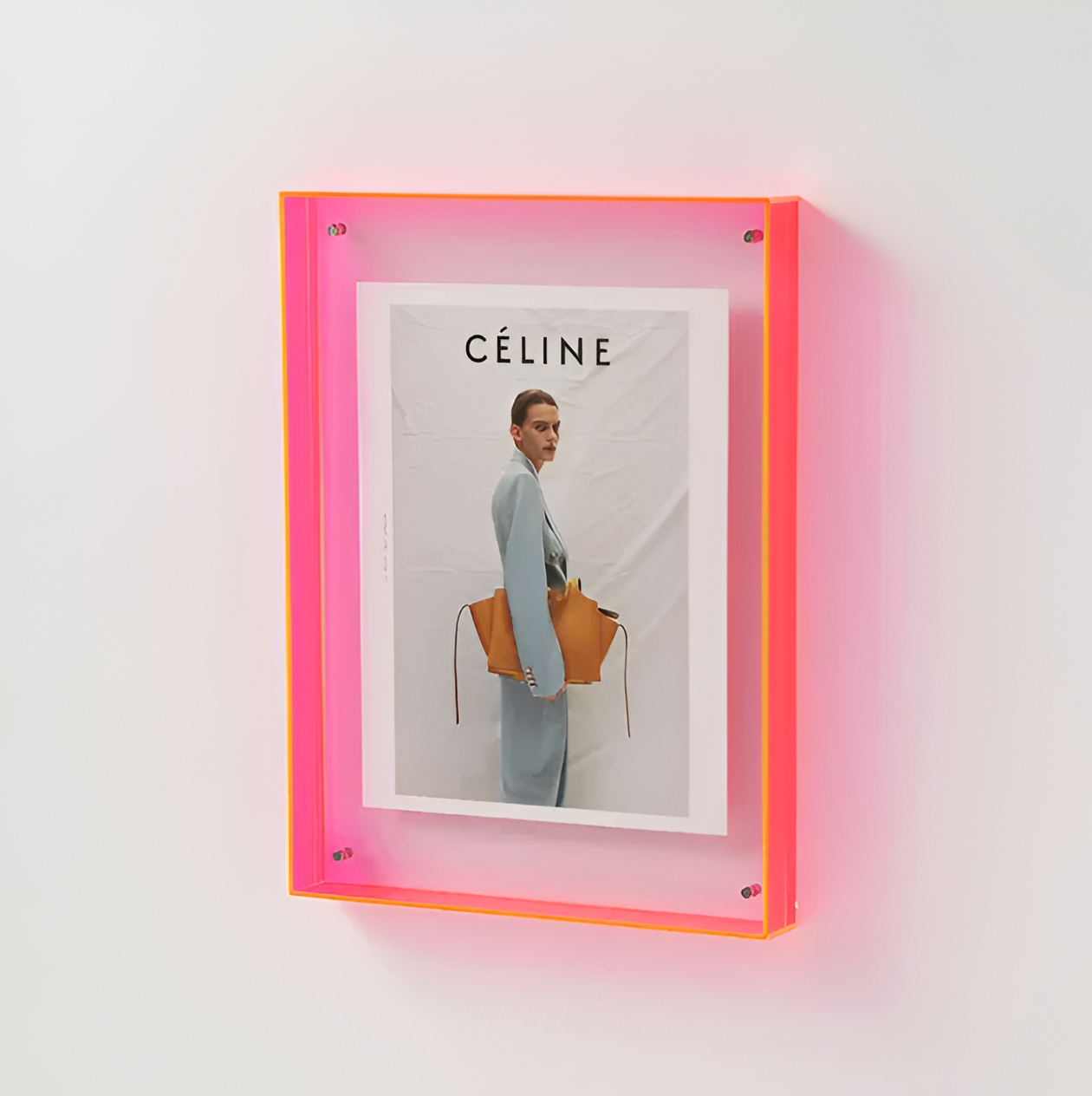 Modern Minimalist Acrylic Photo Frame – Clear Display for Photos and Artwork, Horizontal/Vertical Orientation, Durable Design