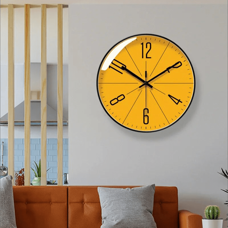 Modern Nordic Wall Clock for Home Decor