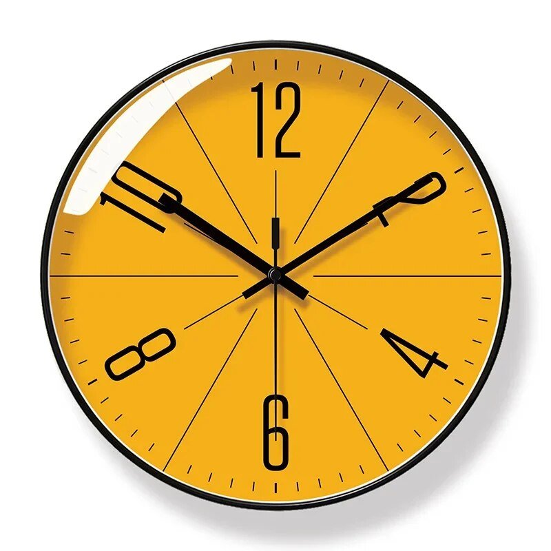 Modern Nordic Wall Clock for Home Decor