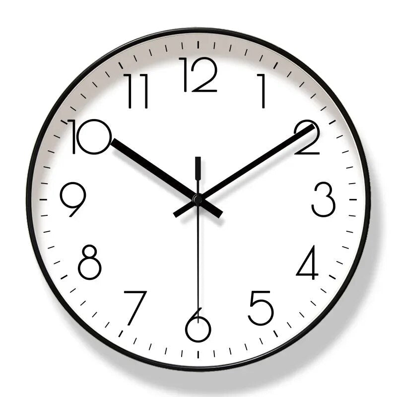 Modern Nordic Wall Clock for Home Decor