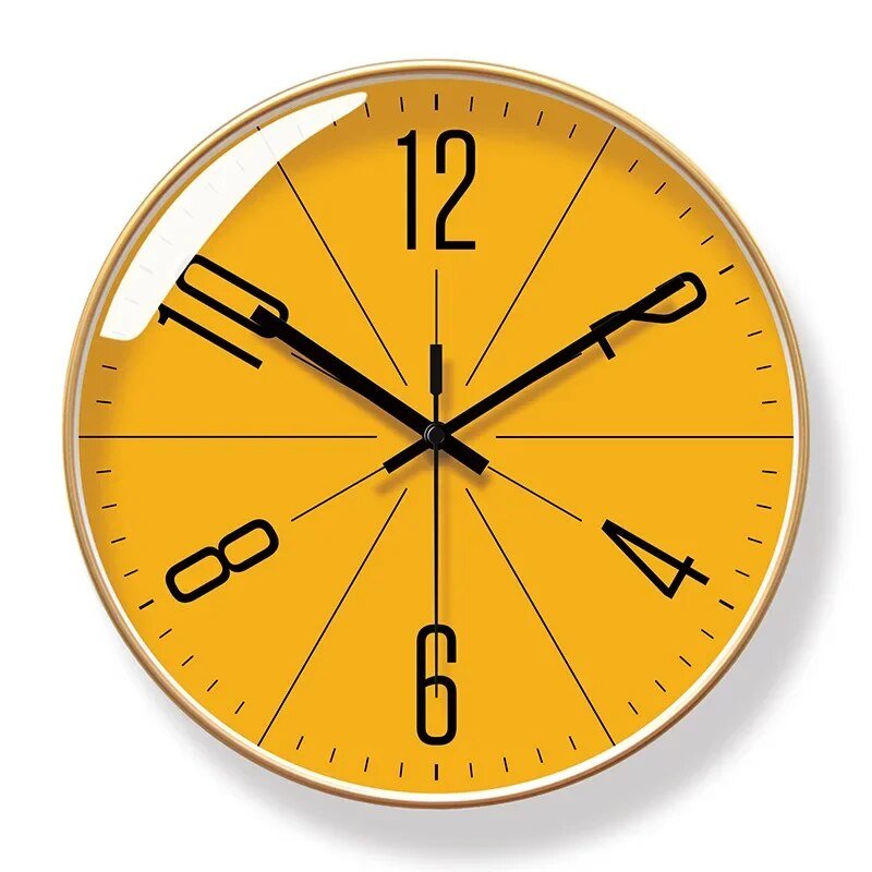 Modern Nordic Wall Clock for Home Decor
