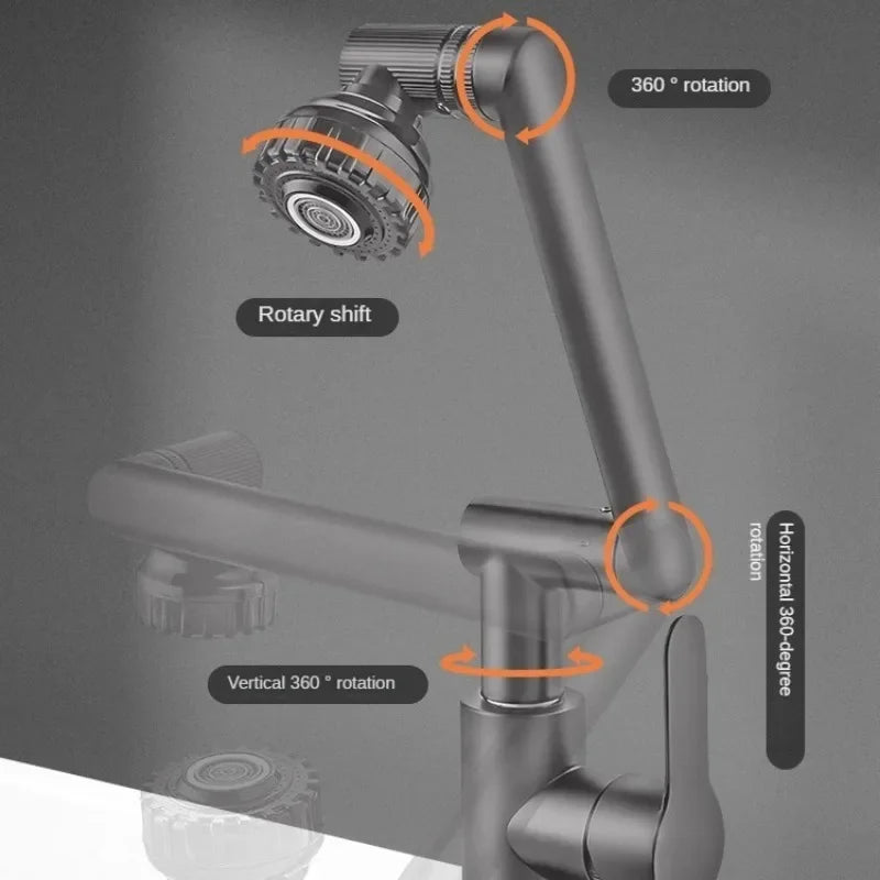 Modern Rotating Swivel Kitchen Faucet