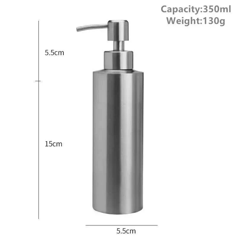 Modern Stainless Steel Soap Dispenser