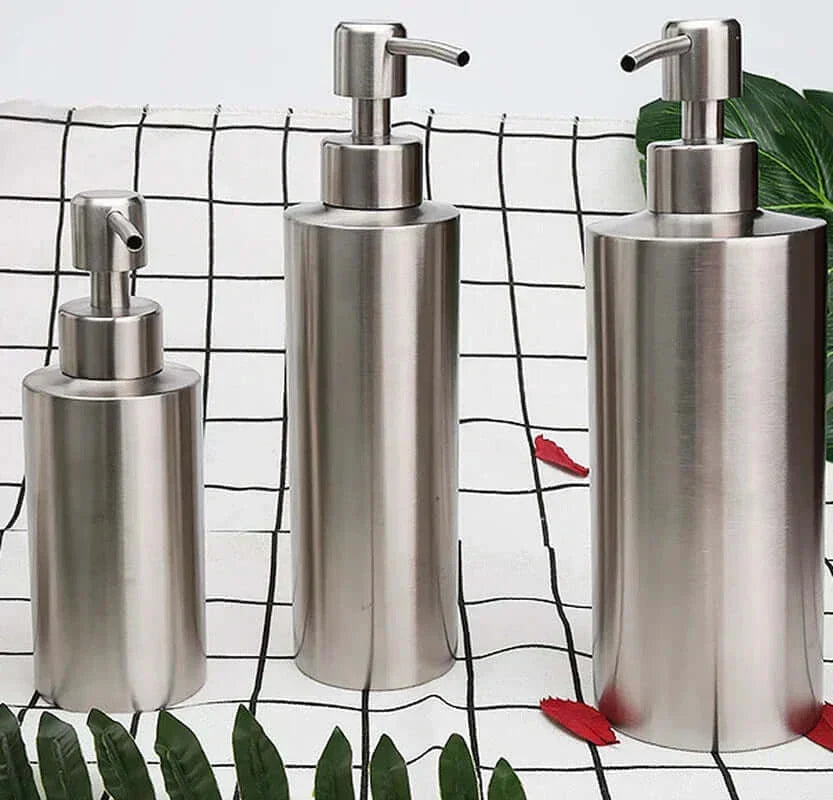 Modern Stainless Steel Soap Dispenser