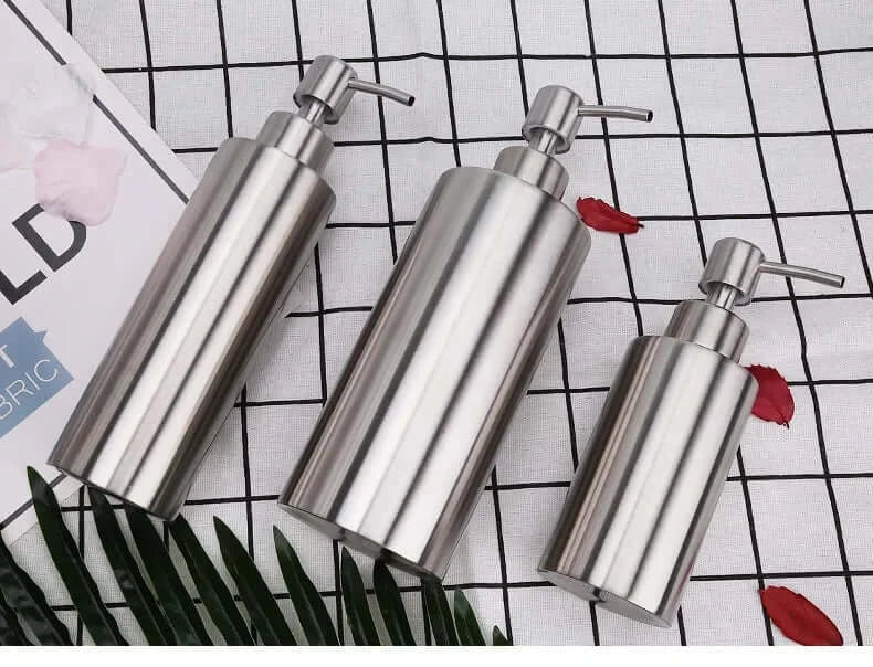 Modern Stainless Steel Soap Dispenser