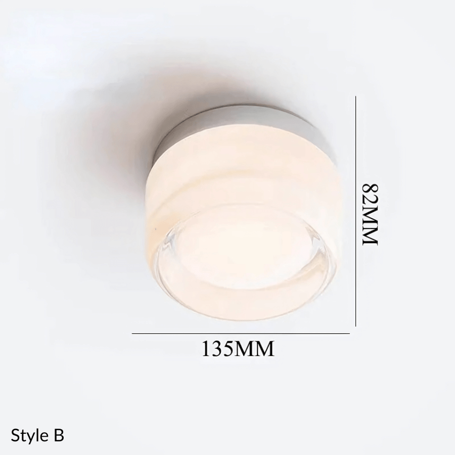 Modern Wall Light with Integrated LED – 7 Unique Styles for Elegant Interiors, Metal and Glass Design, Indoor Use