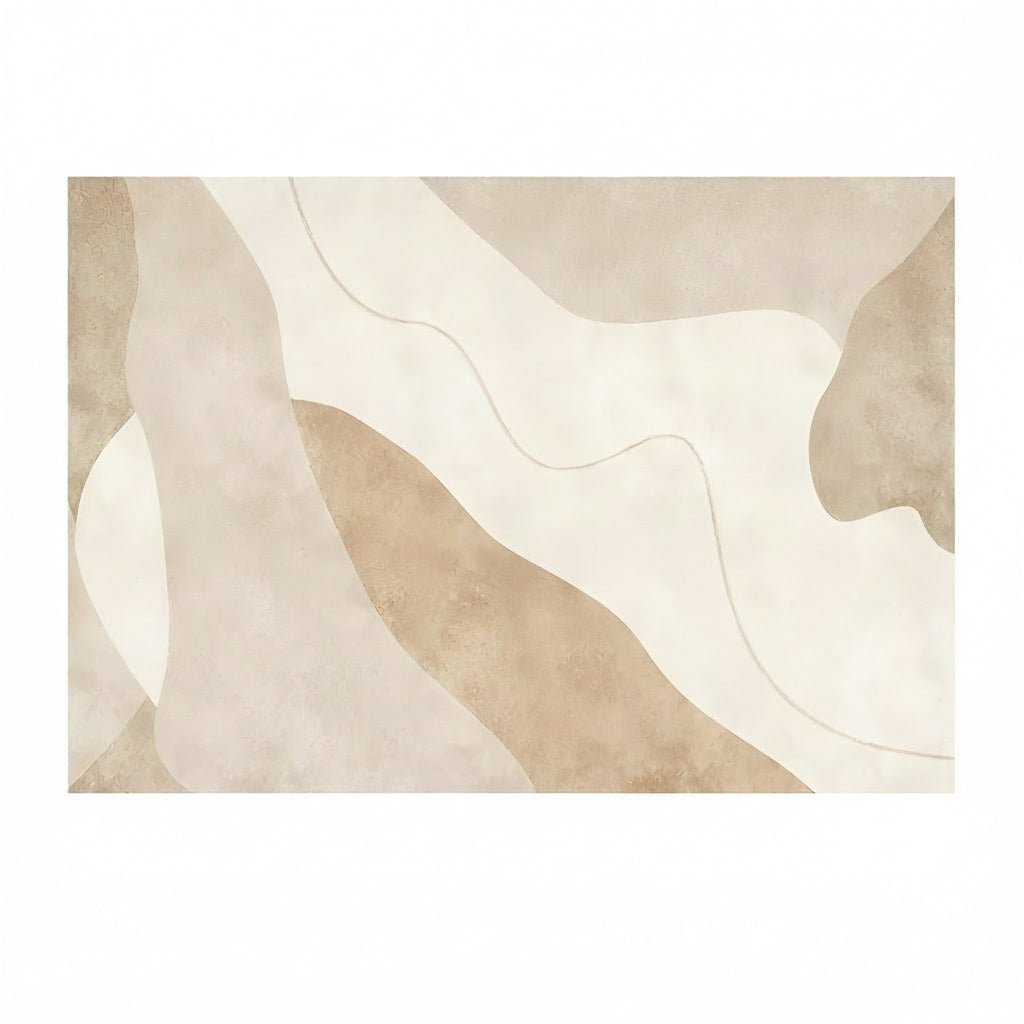 Modern Washable Carpet with Textured Surface and Timeless Design