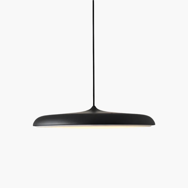 Modern LED Pendant Light – Ultra-Thin Disc Shade Ceiling Lamp for Living Room or Dining Room