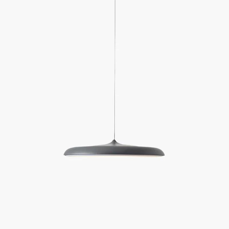 Modern LED Pendant Light – Ultra-Thin Disc Shade Ceiling Lamp for Living Room or Dining Room