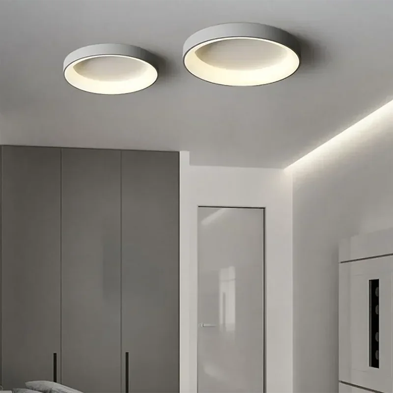 Modern Round LED Ceiling Light with Minimalist Design