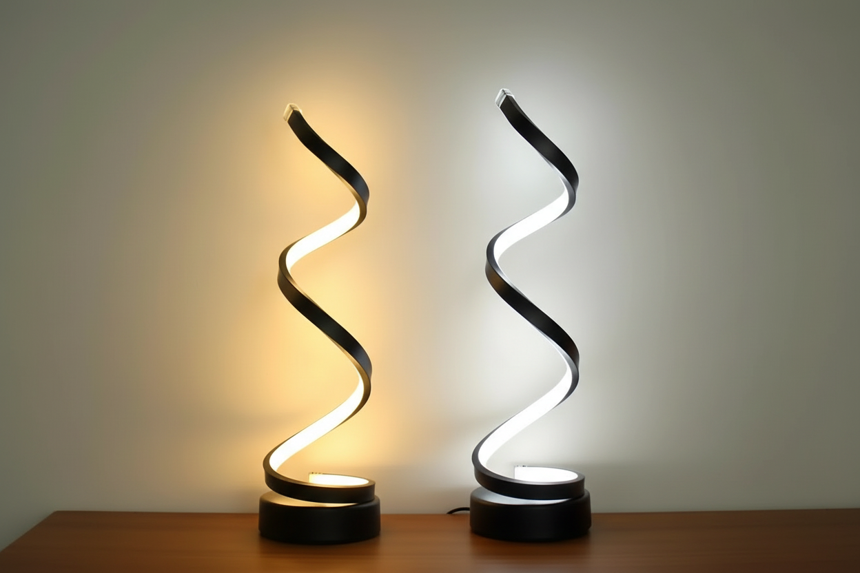 Modern Spiral Design Light