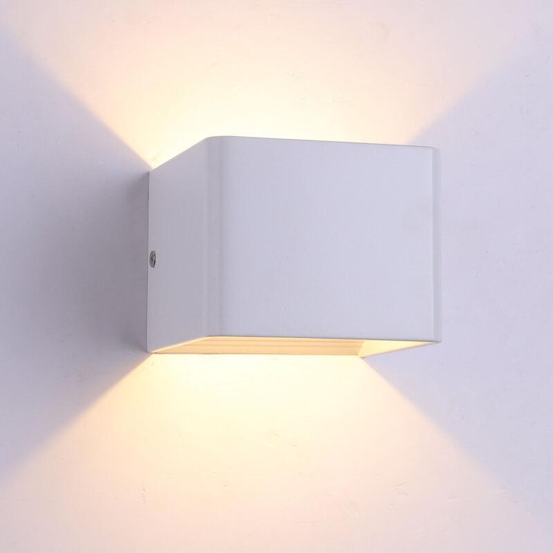 Modern Square Aluminium LED Mini Wall Light