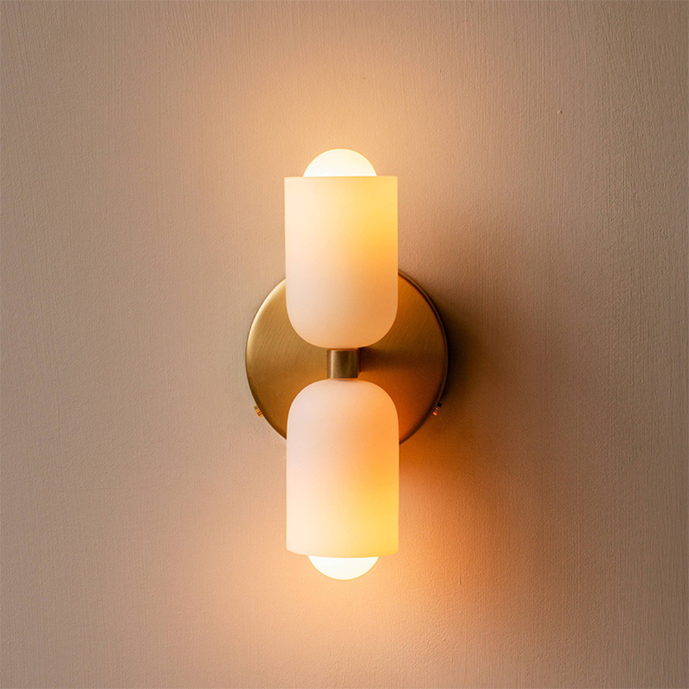 Modern Up-and-Down Double Cylinder Wall Light