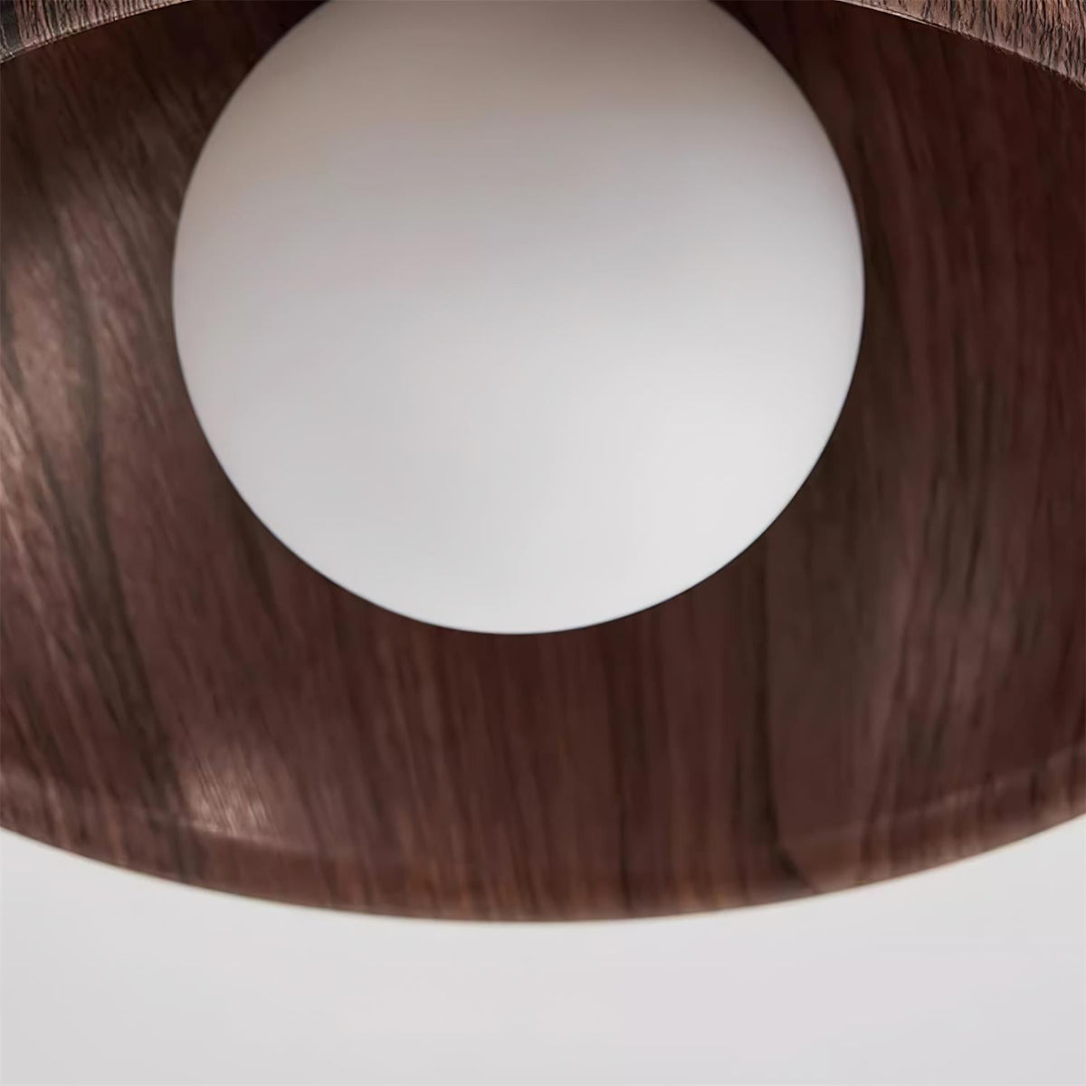Modern Wooden LED Ceiling Light