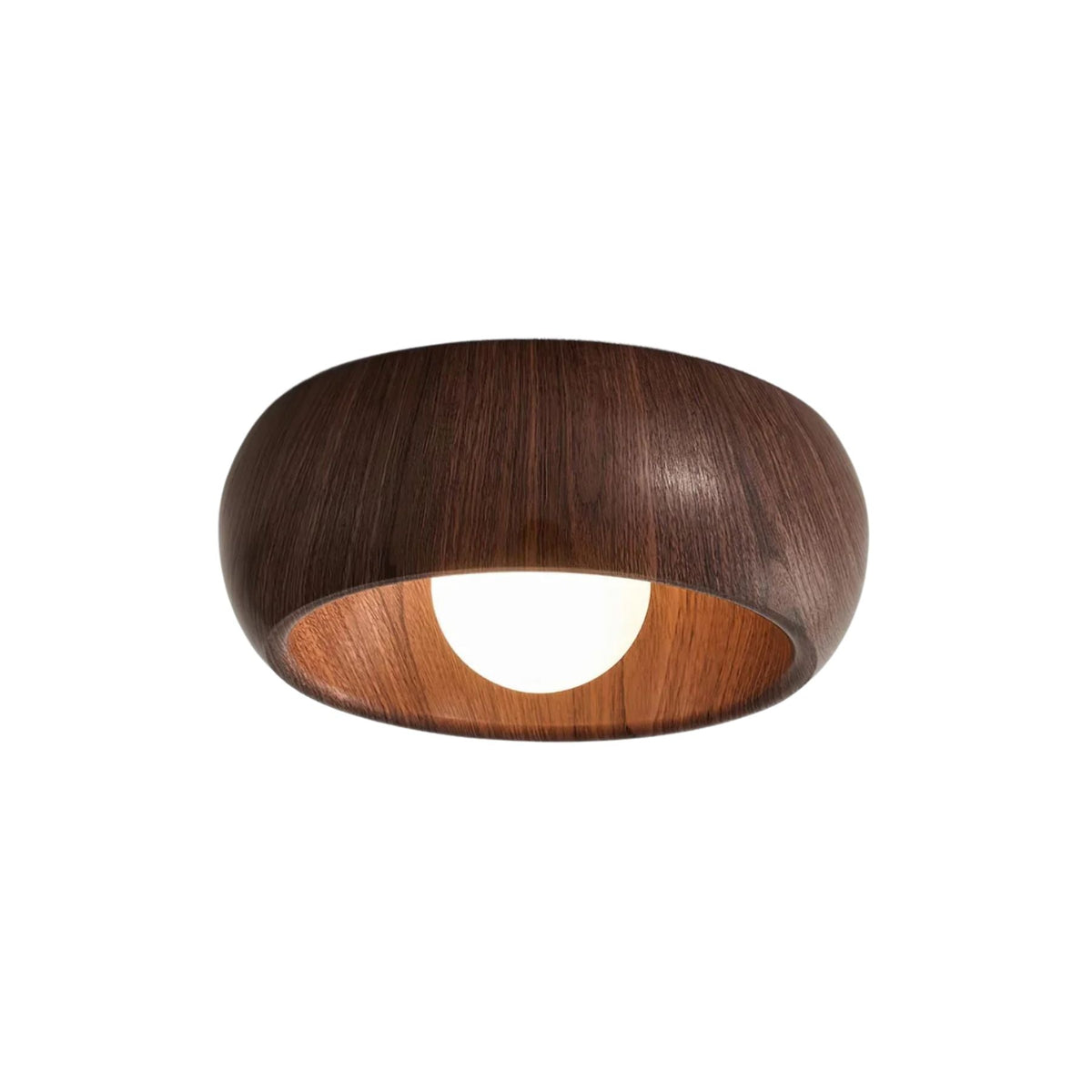 Modern Wooden LED Ceiling Light