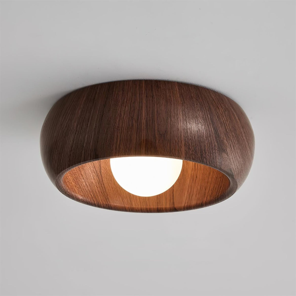 Modern Wooden LED Ceiling Light