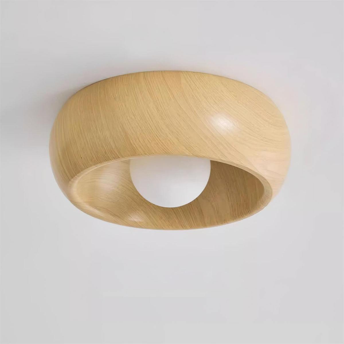 Modern Wooden LED Ceiling Light