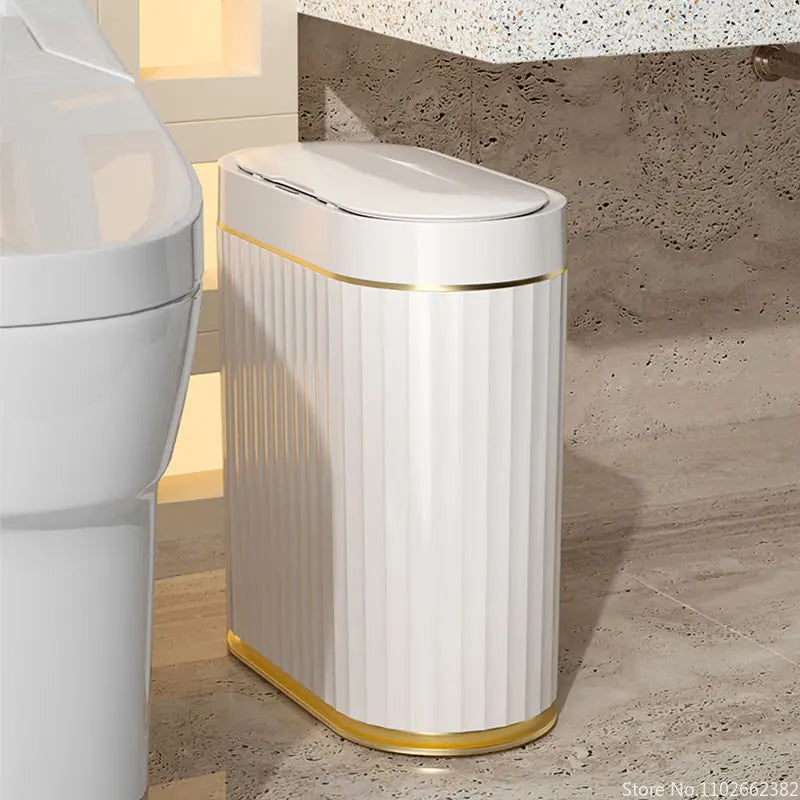 Touchless Ribbed Sensor Waste Bin