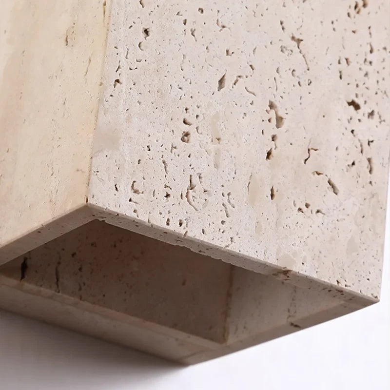 Natural Stone Look Wall Lamp for Garden Hallway and Bathroom