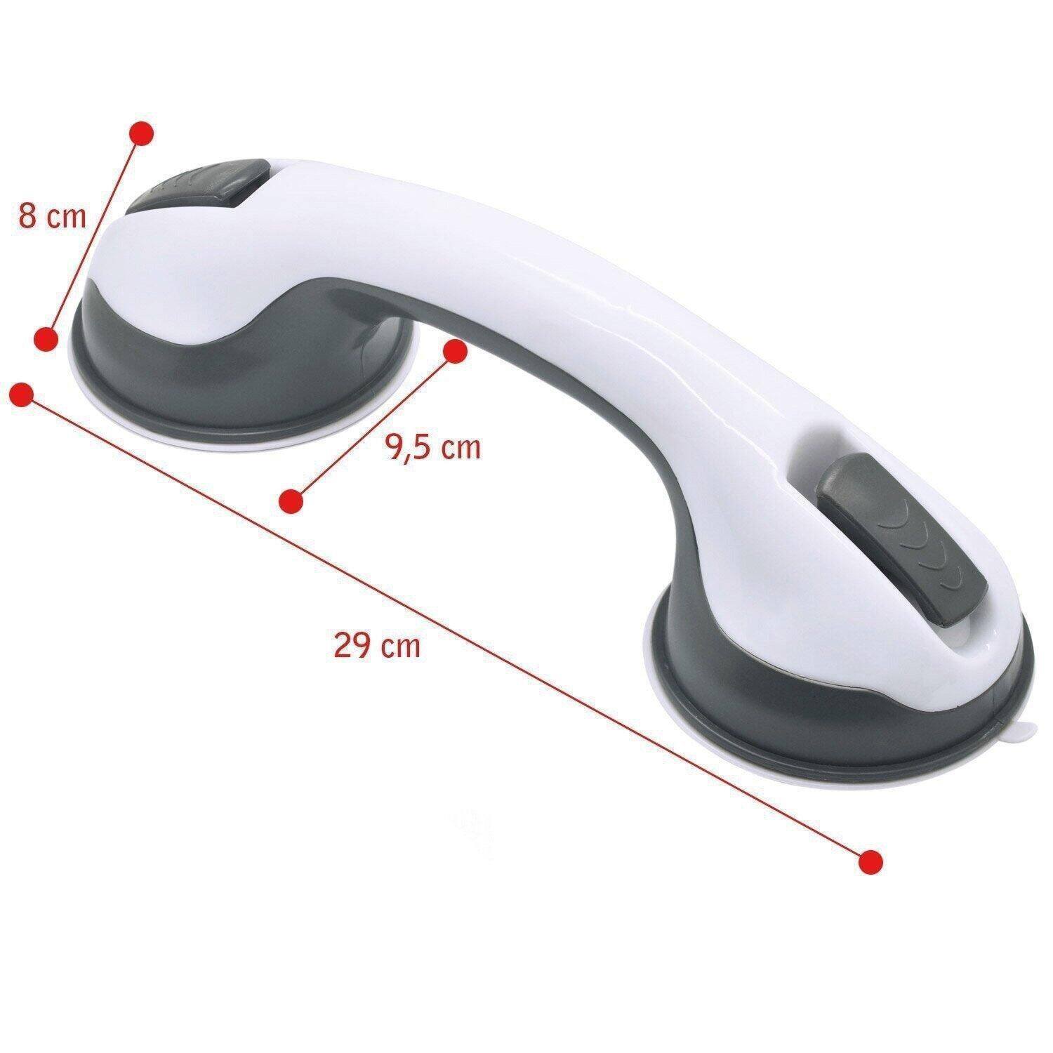 Non-Slip Drill-Free Suction-Mount Shower Handrail