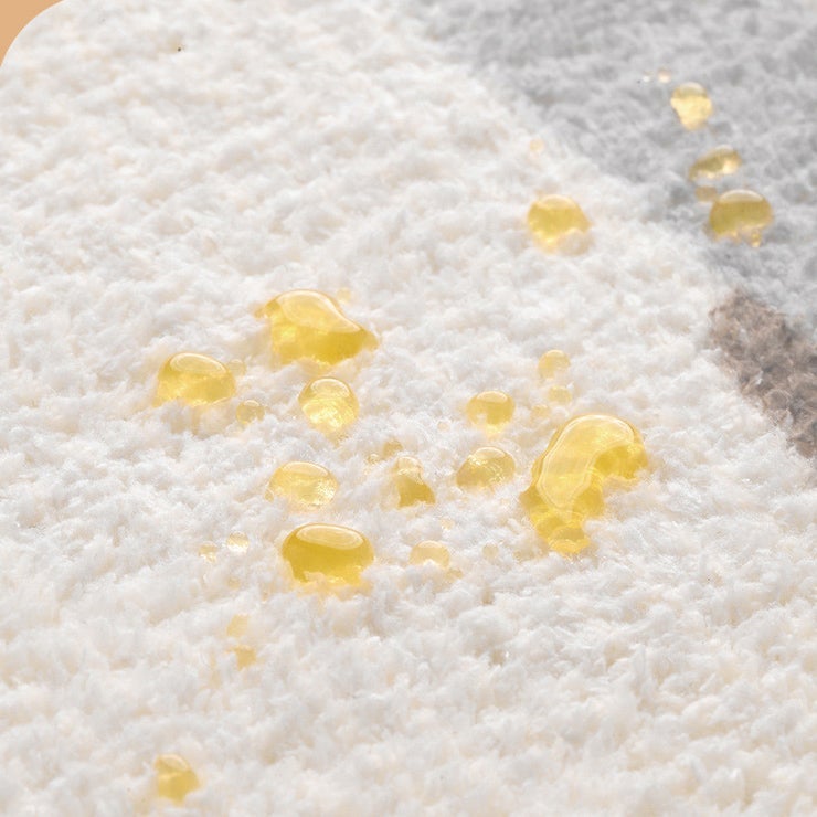 Non-Slip Machine-Washable Microfibre Absorbent Bath Mat