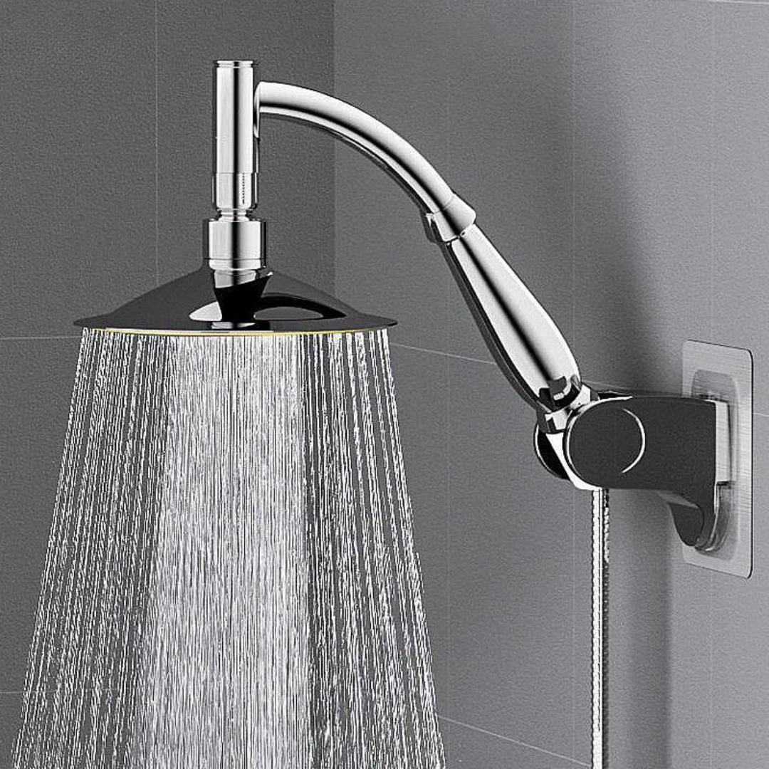 Non-Slip Water-Saving Wall-Mounted Rain Showerhead