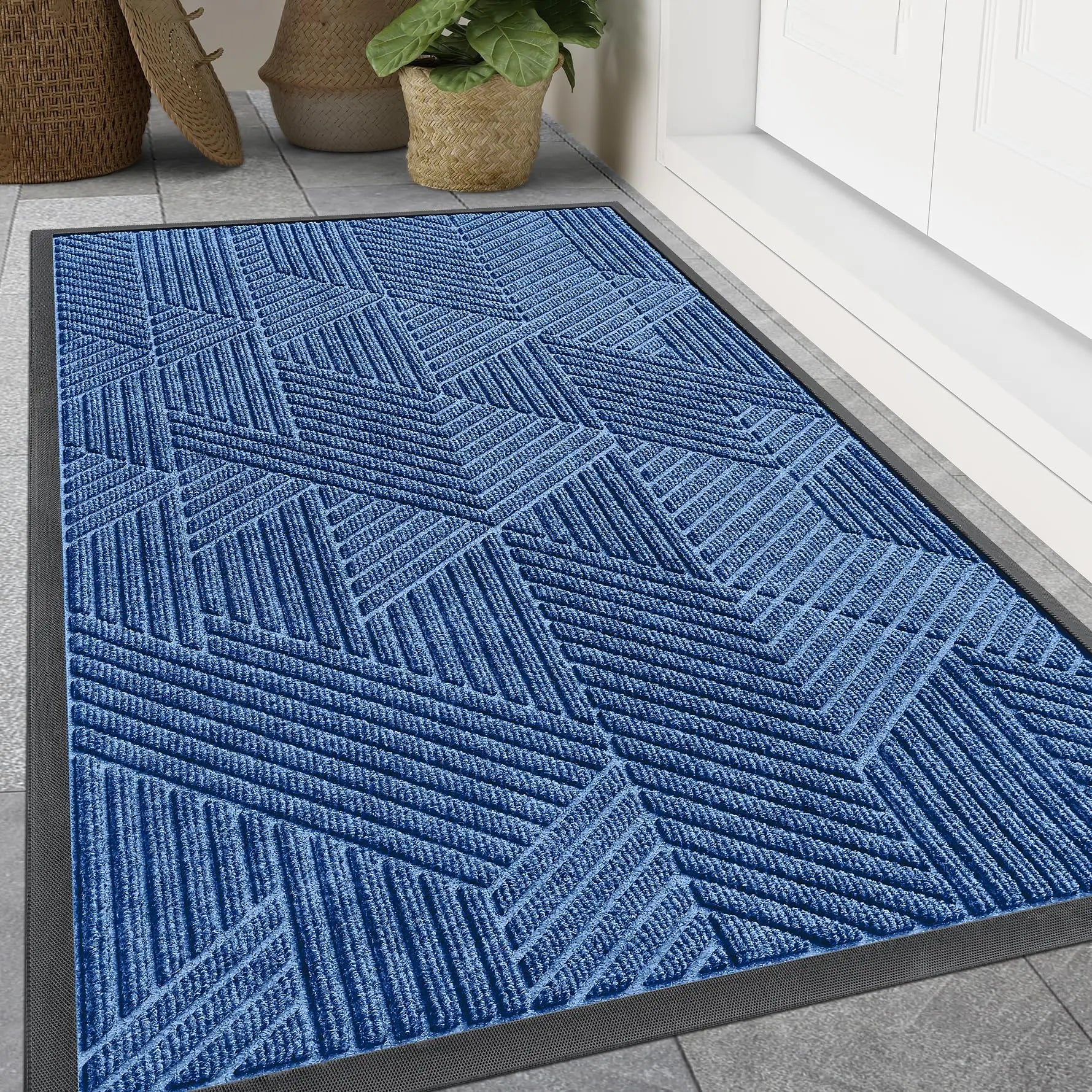 Non-Slip Absorbent Indoor and Outdoor Door Mat