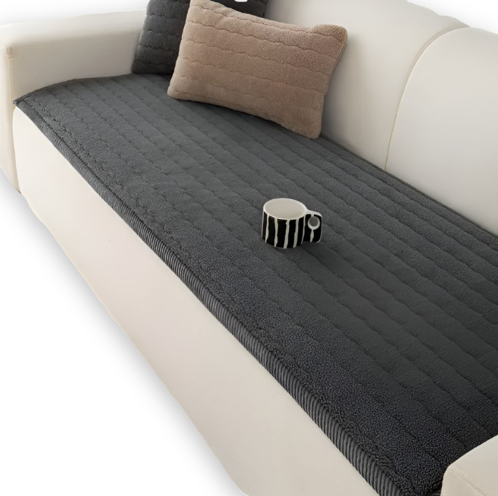 Non-Slip Quilted Cover for Loveseats and Sofas