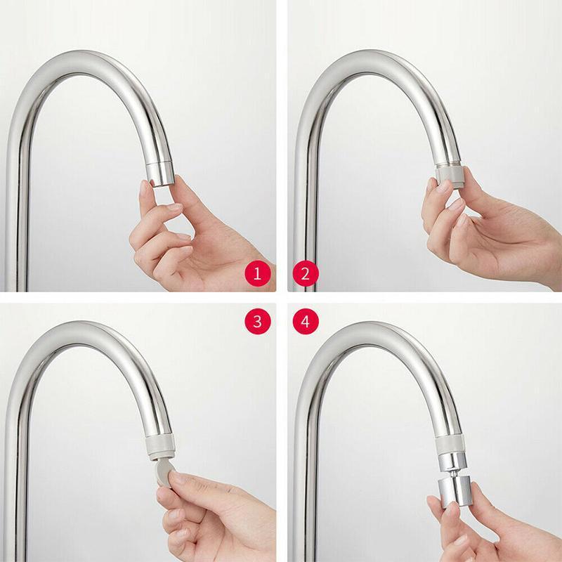 Non-Toxic Leak-Proof Rotating Faucet Head Attachment