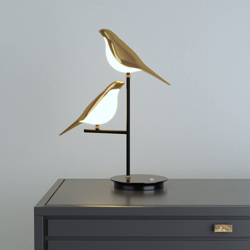 Nordic LED Bird Wall Sconce Modern Metal Wall Lamp