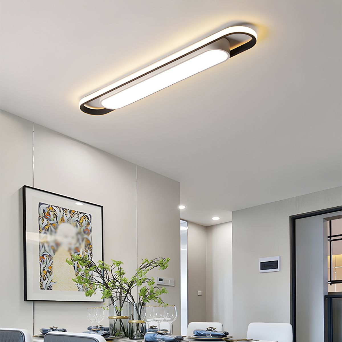 Oval LED Ceiling Light