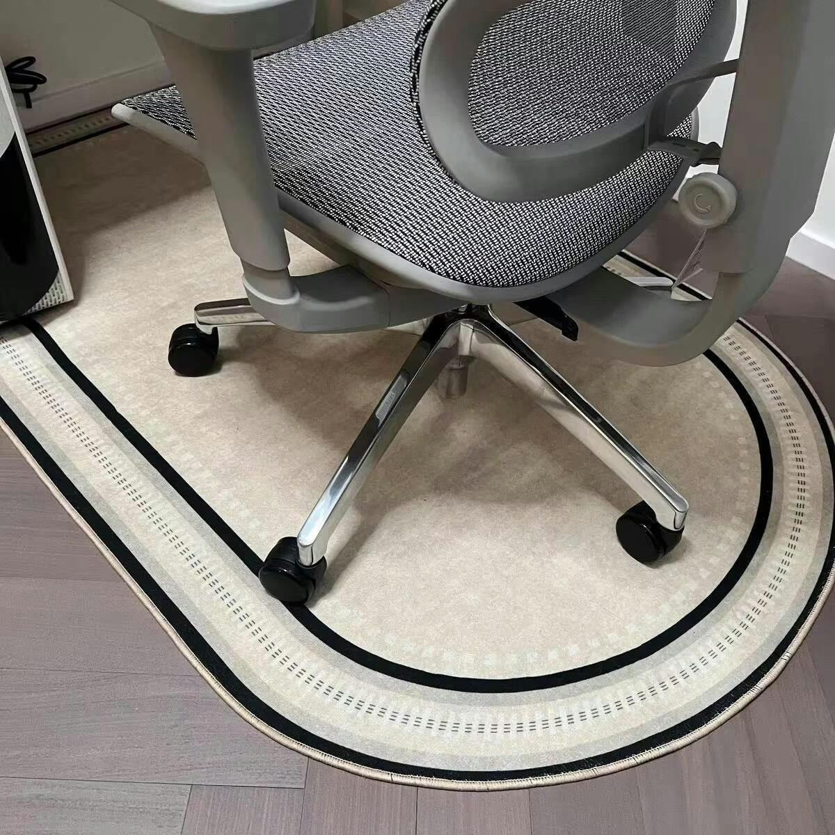 Polyester Fleece Desk Chair Floor Protector