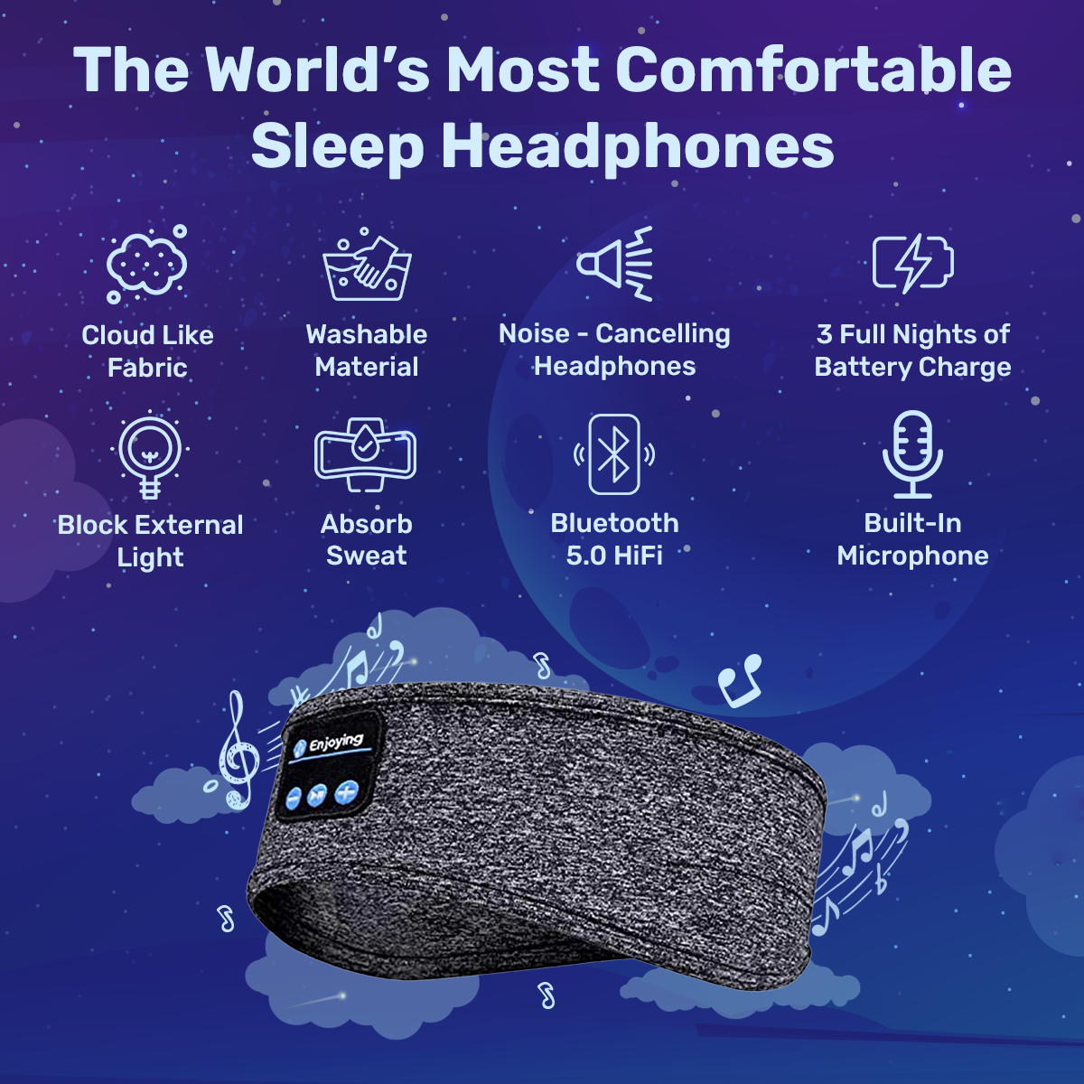 Practical Sleep Headphones