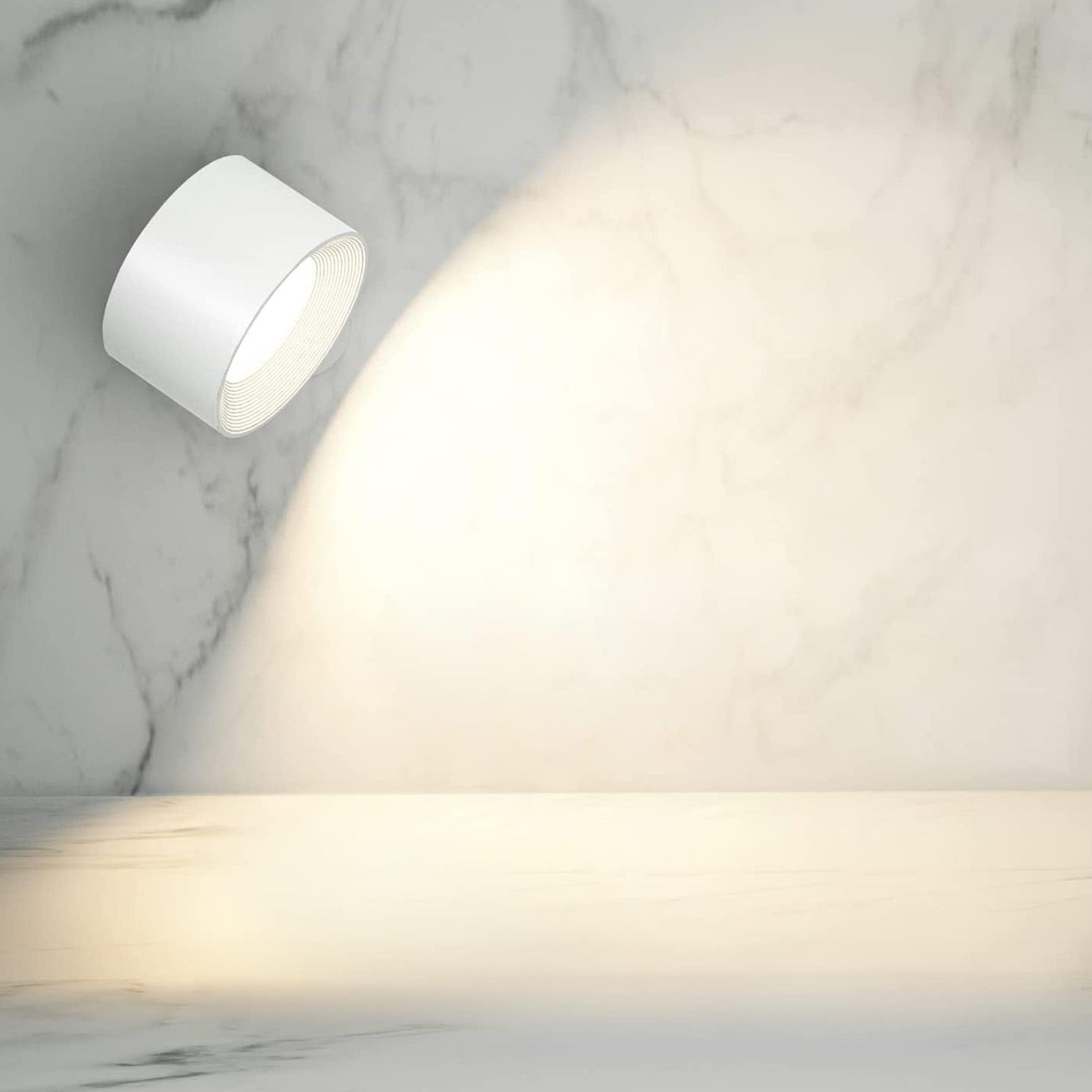 Rechargeable Dimmable Remote Control Wall Lamp