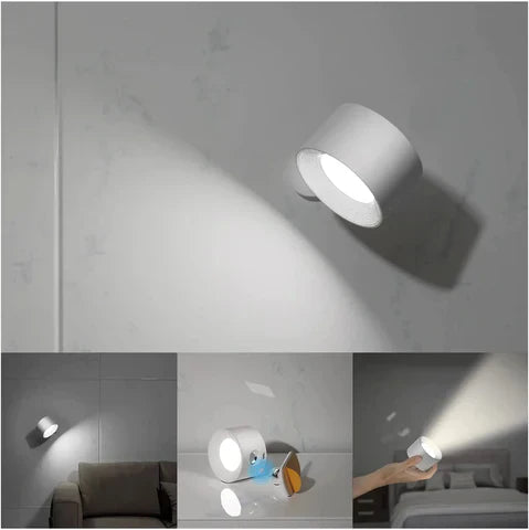 Rechargeable Dimmable Remote Control Wall Lamp
