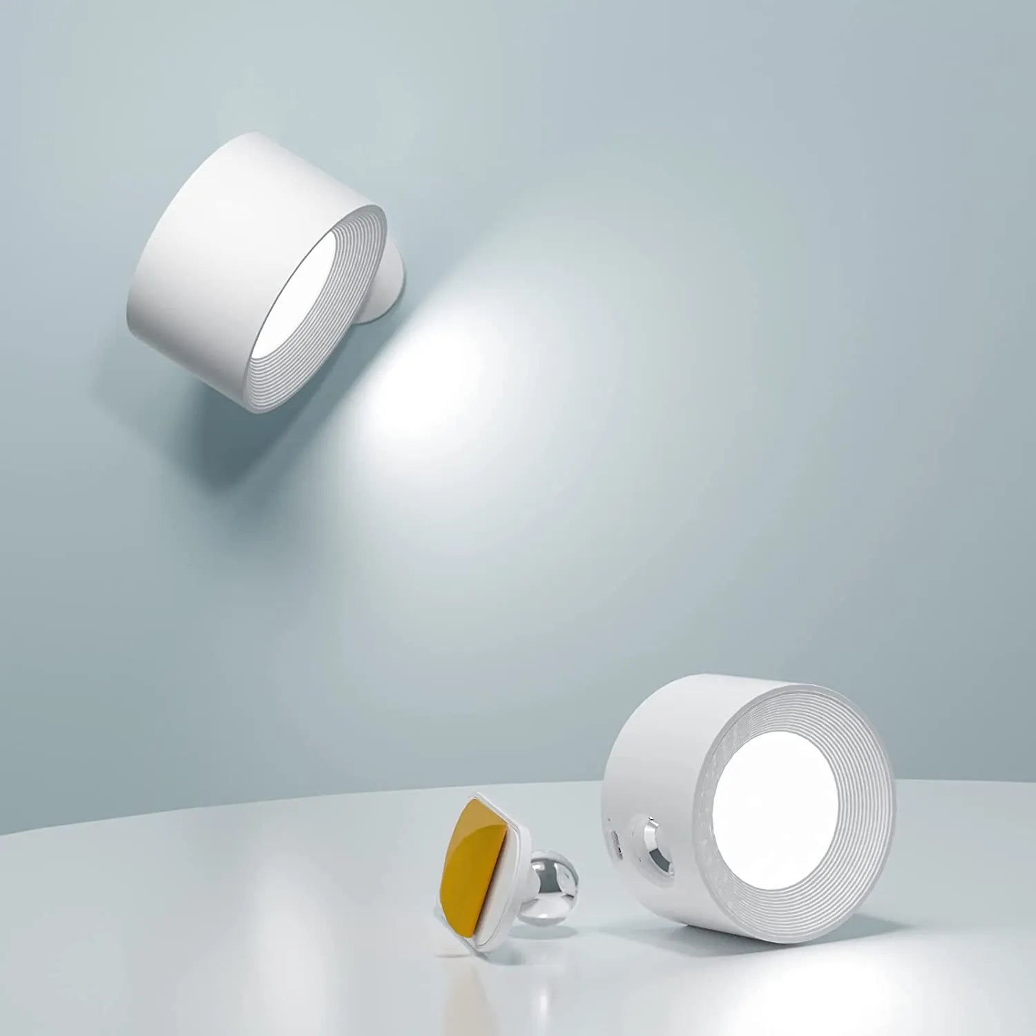 Rechargeable Dimmable Remote Control Wall Lamp