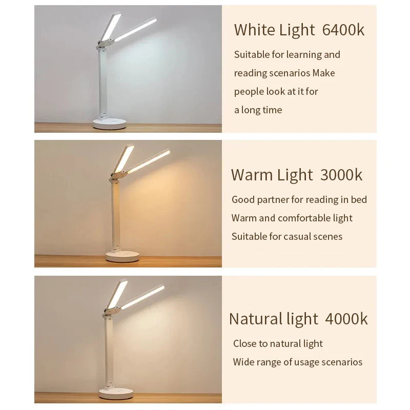 Rechargeable Dimmable Touch Control Reading Lamp