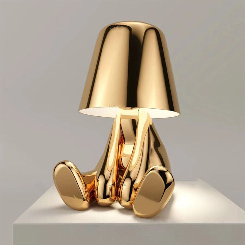 Rechargeable LED Desk Lamp – Adjustable Brightness, Modern Design, Energy-Efficient Lighting for Home & Office