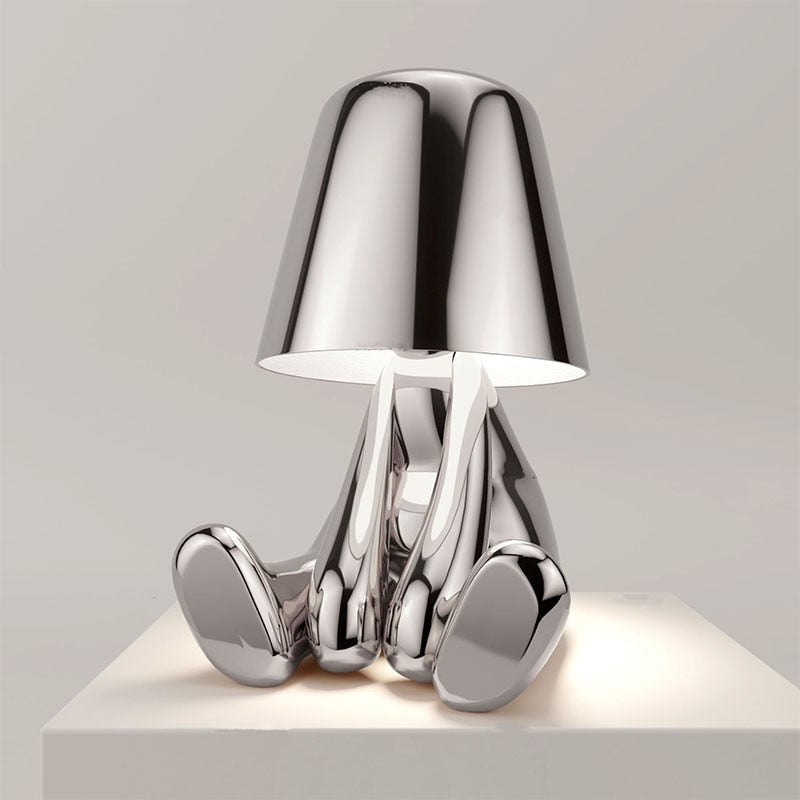 Rechargeable LED Desk Lamp – Adjustable Brightness, Modern Design, Energy-Efficient Lighting for Home & Office