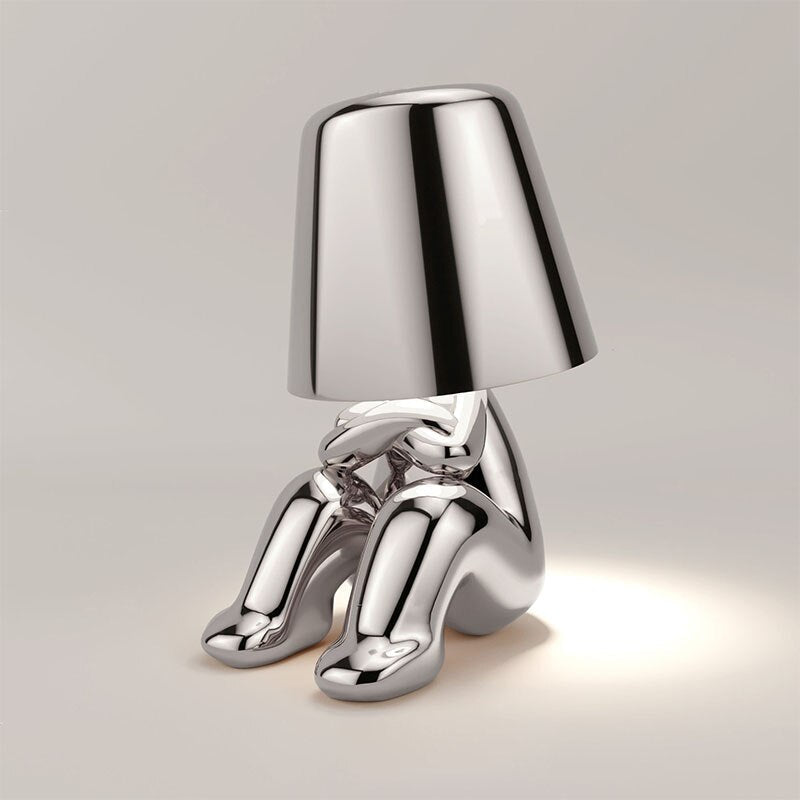 Rechargeable LED Desk Lamp – Adjustable Brightness, Modern Design, Energy-Efficient Lighting for Home & Office