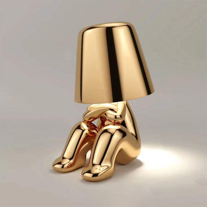 Rechargeable LED Desk Lamp – Adjustable Brightness, Modern Design, Energy-Efficient Lighting for Home & Office