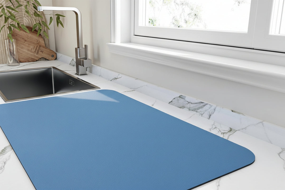 Rectangular Diatomite Dish Drying Mat