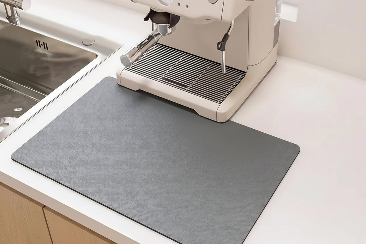 Rectangular Diatomite Dish Drying Mat