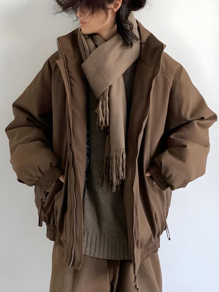 Men’s High-Neck Zip Jacket